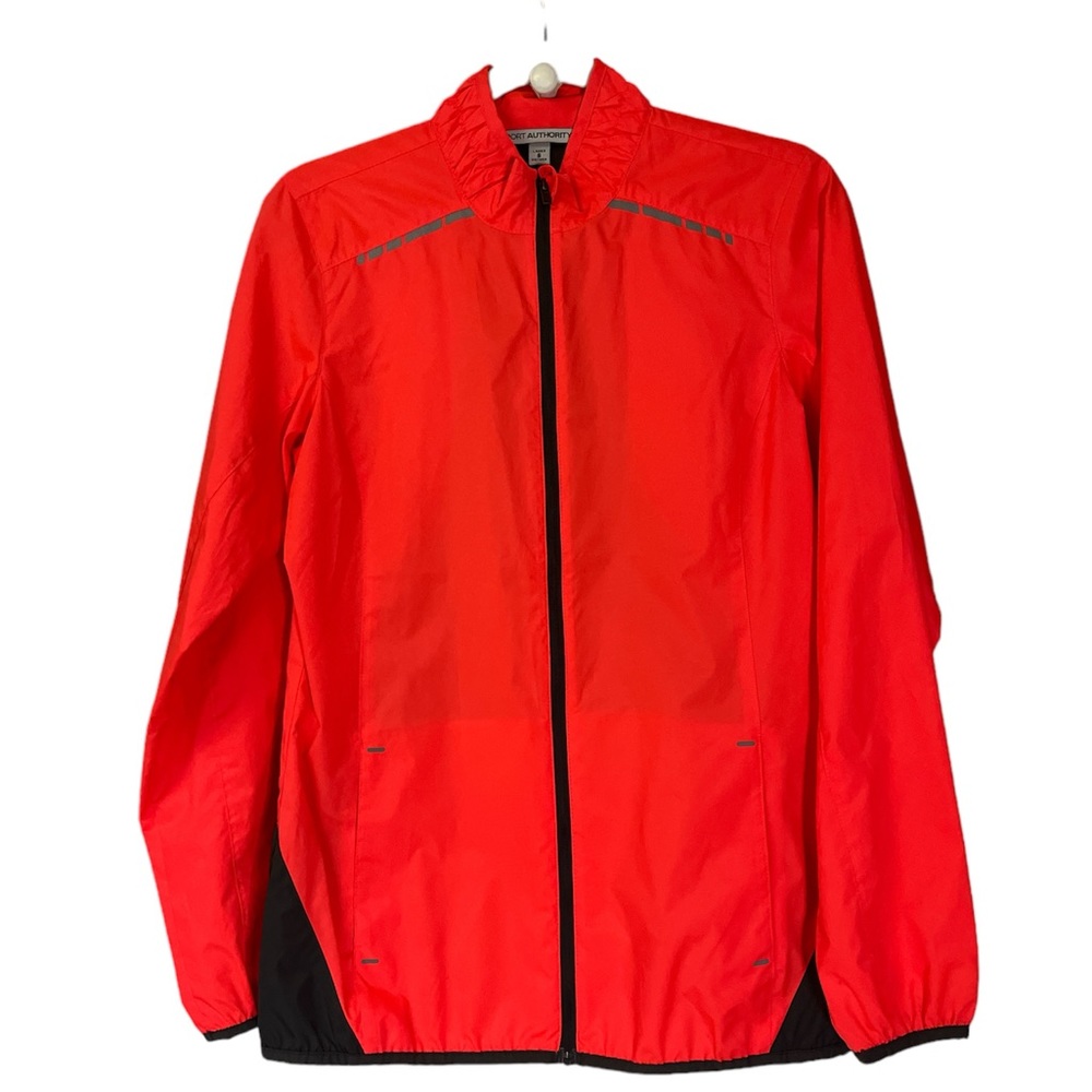 Women’s Lightweight Reflective Running Windbreaker jacket small neon pink